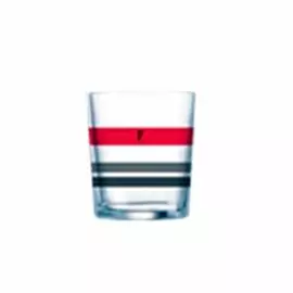 Set of glasses Pierre Cardin Eclat Stripes Crystal Transparent (4 uds)