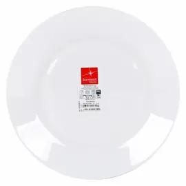 Flat plate Bormioli (ø 25 cm) (Pack 6 uds)