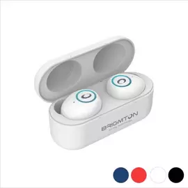 Bluetooth Headset with Microphone BRIGMTON BML-16 500 mAh, Color: White