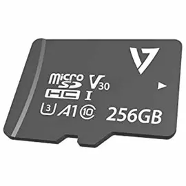 Kartë memorie Micro SD me përshtatës V7 VPMD256GU3 256 GB
