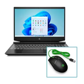 Notebook HP 15-EC2026 15,6" Ryzen 5 5600H 8 GB RAM 512 GB SSD