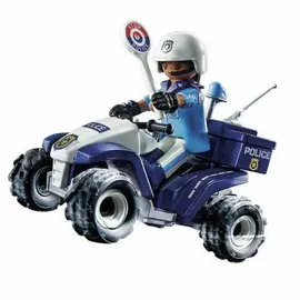 Vehicle Playset Playmobil Speed Quad City Action 71092 Police Officer (21 pcs)