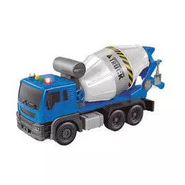 Concrete Mixer Lorry Blue 13 x 10 x 25 cm