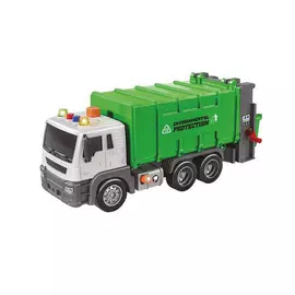 Garbage Truck 12 x 10 x 27 cm Green