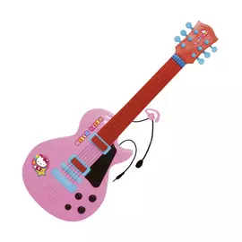 Baby Guitar Hello Kitty Microphone Pink Electronics
