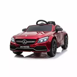 Children's Electric Car Injusa  Mercedes Benz Amg C63 Red Lights with sound Radio control 12 V