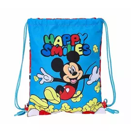 Backpack with Strings Mickey Mouse Happy Smiles (26 x 34 x 1 cm)