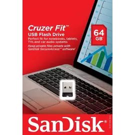 Usb 64GB SanDisk Cruzer Fit Flash Drive [17180]