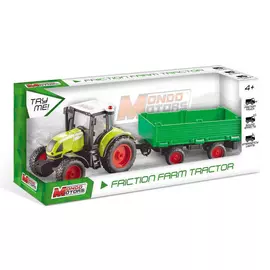 Vehicle Mondo Motors Friction Farm Tractor Trailer 40cm