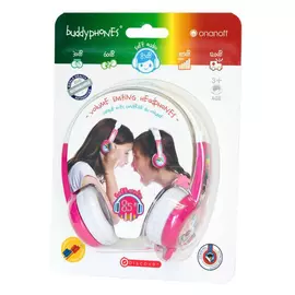 Headphone BuddyPhones Discover Pink