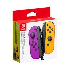 Kontrolluesi Nintendo Switch Joy-Con çift Neon Purple/Neon Portokalli