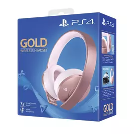Headset PS4 Sony Wireless Stereo Rose Gold 7.1+
