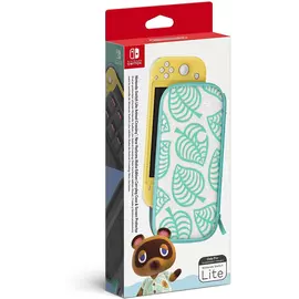 Carrying Case & Screen Protector Nintendo Switch Lite Animal Crossing Edition
