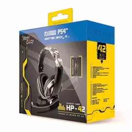 Headset Gaming Steelplay Wired HP42 Multiplatform Ice Camo