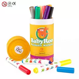 Washable Markers Baby Roo 12 Colours