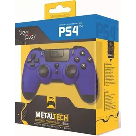 Kontrollues PS4 Steelplay Metaltech Wireless Sapphire Blue