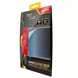 Screen Protection Kit Nintendo Switch Steelplay 9H Tempered Glass