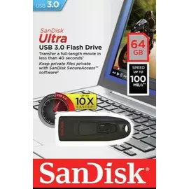 Usb 64 GB SanDisk Pendrive Ultra USB 3.0 Flash Drive [10219]