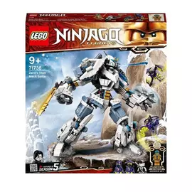Beteja Titan Mech e Lego Ninjago Zane 71738
