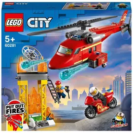 Lego City Fire Rescue Helicopter 60281