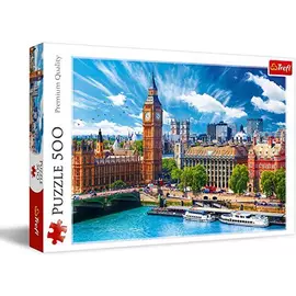 Puzzle Trefl Dita me diell në Londër 500 copë