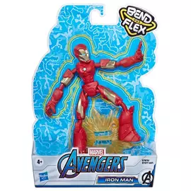 Figura Marvel Avengers Bend & Flex Iron Man 15cm
