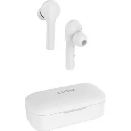 Earphones Wireless Bluetooth QCY T5 TWS Earbuds 5.1 ENC IPx5 Speaker 6mm White