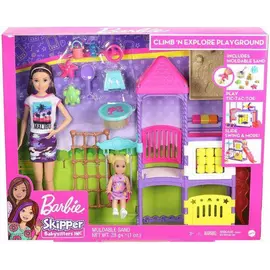 Kukulla Barbie Babysitter Shesh lojërash