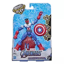 Figura Marvel Avengers Bend & Flex Captain America Falcon