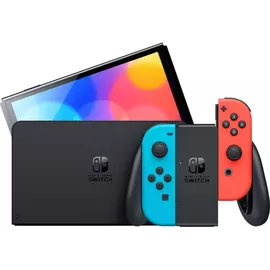 Konsola Nintendo Switch Oled Neon Blu/E kuqe