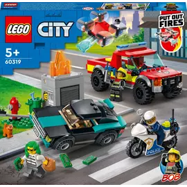 Lego City Zjarr Recue and Police Chase 60319