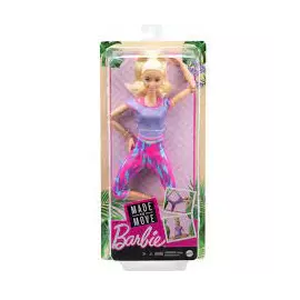 Doll Barbie Made To Move Pink Dye Pants