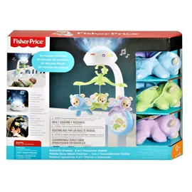 Fisher Price Butterfly Dreams 3in1 Projection Mobile