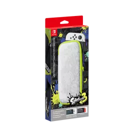 Carrying Case & Screen Protector Nintendo Switch  Splatoon 3