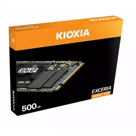 SSD KIOXIA EXCERIA 500GB NVMe PCIe M.2 Gen3 x4 1700MB/s Read 1600 MB/s Write LRC10Z500GG8