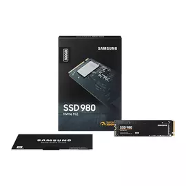 SSD Samsung 980 500GB NVMe PCIe M.2 Gen3 x4 3100MB/s Read 2600 MB/s Write MZ-V8V500BW