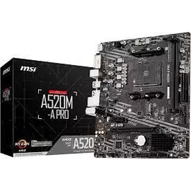 Priza e pllakës amë micro-ATX MSI A520M-A PRO DDR4 AM4 7C96-001R