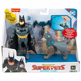 Fisher Price DC League of Super Pets Batman & Ace