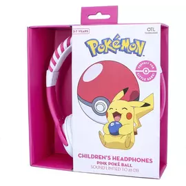 Headphone OTL - Pokemon Pokeball Pink Headphones