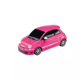 Automjet Mondo Motors Racinf Fiat Abarth 500 Pink R/C 1:14