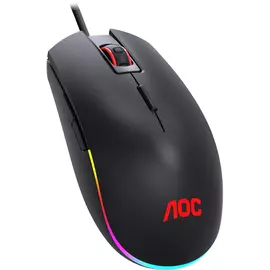 Mouse AOC Gaming RGB, 5000 DPI, Light FX RGB, GM500