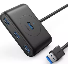 HUB Ugreen USB-A 3.0 deri në 4x USB-A 3.0 , 1 m , E zezë , 20291