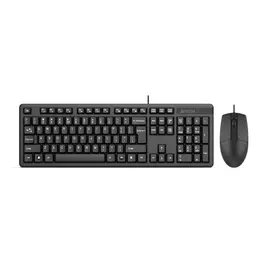 Bundle A4Tech SmartKey FN Keyboard / Mouse USB Black KK-3330S