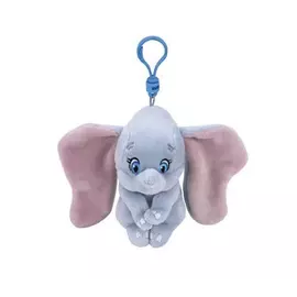 Plush Ty Beanie Babies Key Clip Dumbo Elephant With Sound 8.5cm
