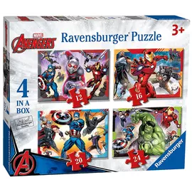 Puzzle Ravensburger Marvel Avengers Four In A Box