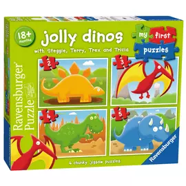 Puzzle Ravensburger Puzzle ime e parë Jolly Dinos