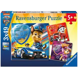 Puzzle Ravensburger Paw Patrol The Movie 3x 49 copë
