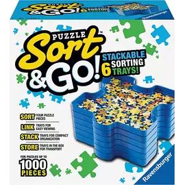 Puzzle Sort&Go Sorting Trays