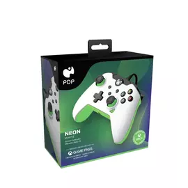 Controller Xbox PDP Wired White Neon Green