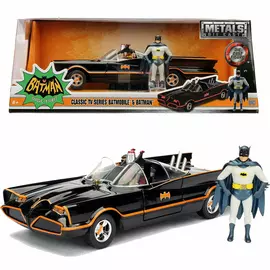 Vehicle Jada Dc Comics Batmobile 1996 With Batman 1:24